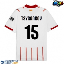 Moški Nogometni dresi Girona Viktor Tsyhankov #15 Domači 2025-26 Kratek Rokav